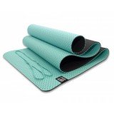 Мат для йоги 6 мм двухслойный перфорированный морская волна Original Fit.Tools Мат для йоги 6 мм двухслойный перфорированный морская волна Original Fit.Tools