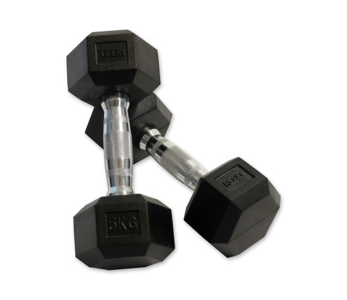 Набор гантелей гексагональных (пары) от 1-10 кг VictoryFit VF-SET110