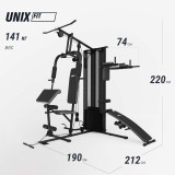 Силовой комплекс UNIX Fit блочный / Block 70 Multi