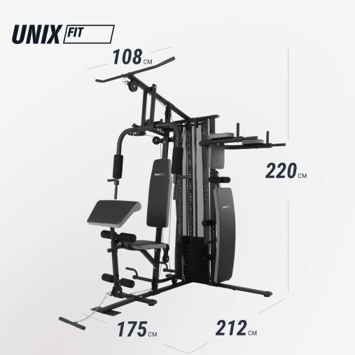 Силовой комплекс UNIX Fit блочный / Block 70 Multi Силовой комплекс UNIX Fit блочный / Block 70 Multi