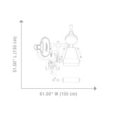 Разгибание, Сгибание ног сидя HOIST HD-3400 Matte Black