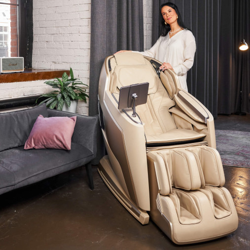Массажное кресло UNIX Афелия / Afelia бежевый Массажное кресло UNIX Афелия / Afelia бежевый