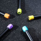 Гимнастическая палка LIVEPRO Weighted Bar 2 кг, желтый/черный