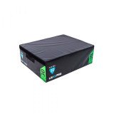 Плиометрический бокс LIVEPRO Soft Plyometric Box 914 x 762 x 304 мм, черный/зеленый Плиометрический бокс LIVEPRO Soft Plyometric Box 914 x 762 x 304 мм, черный/зеленый