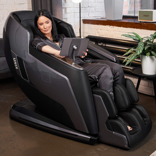 Массажное кресло UNIX Афелия / Afelia черный Массажное кресло UNIX Афелия / Afelia черный