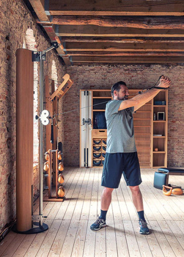 Многофункциональная силовая станция NOHrD SlimBeam, материал: ясень окрашенный Многофункциональная силовая станция NOHrD SlimBeam, материал: ясень окрашенный