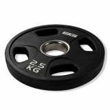 Диск олимпийский черный 2,5 кг BRONZE GYM полиуретан
