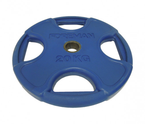 Обрезиненный диск FOREMAN FMPRR-20KGBL (20 кг) Обрезиненный диск FOREMAN FMPRR-20KGBL (20 кг)