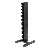 Набор хромированных гантелей BRONZE GYM 1-10 кг (10 пар) со стойкой