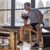 NOHrD Swing Board Настенный набор гантелей, материал: орех, общий вес: 40 кг