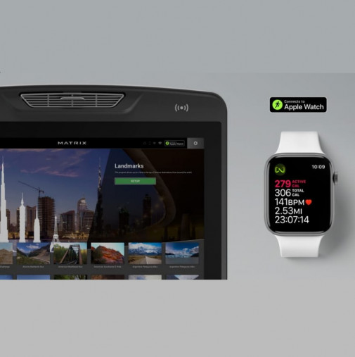 Кардиотренажер Лестница-степпер Matrix Endurance. Консоль Touch XL Base Кардиотренажер Лестница-степпер Matrix Endurance. Консоль Touch XL Base