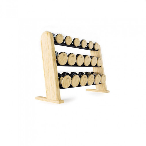 Набор гантелей со стойкой NOHrD DumbBells (Ясень) арт. 25100 Набор гантелей со стойкой NOHrD DumbBells (Ясень) арт. 25100