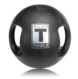 Медицинский мяч с рукоятками 10LB / 4.5 кг (черный) Body-Solid BSTDMB10