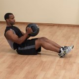 Медицинский мяч с рукоятками 10LB / 4.5 кг (черный) Body-Solid BSTDMB10