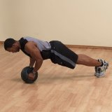 Медицинский мяч с рукоятками 10LB / 4.5 кг (черный) Body-Solid BSTDMB10