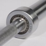 Гриф олимпийский прямой 86", до 453 кг, с упорными подшипниками