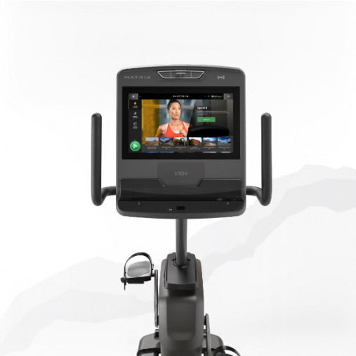 Горизонтальный велотренажер Matrix Lifestyle. Консоль Touch Base Горизонтальный велотренажер Matrix Lifestyle. Консоль Touch Base
