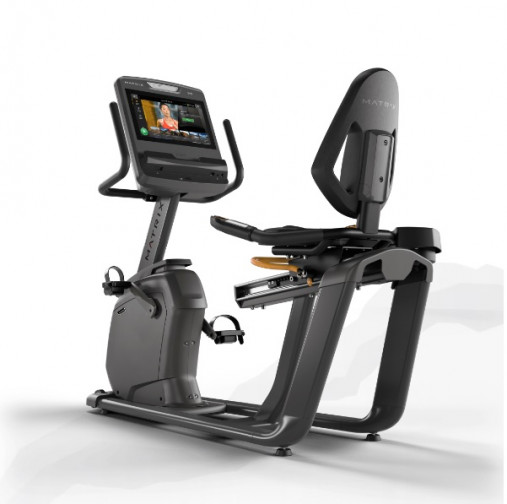 Горизонтальный велотренажер Matrix Lifestyle. Консоль Touch Base Горизонтальный велотренажер Matrix Lifestyle. Консоль Touch Base