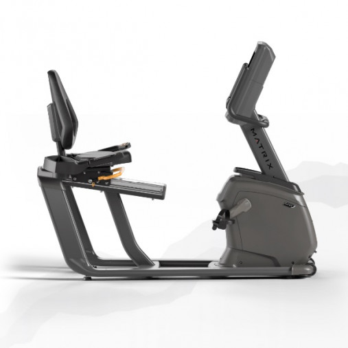 Горизонтальный велотренажер Matrix Lifestyle. Консоль Touch Base Горизонтальный велотренажер Matrix Lifestyle. Консоль Touch Base