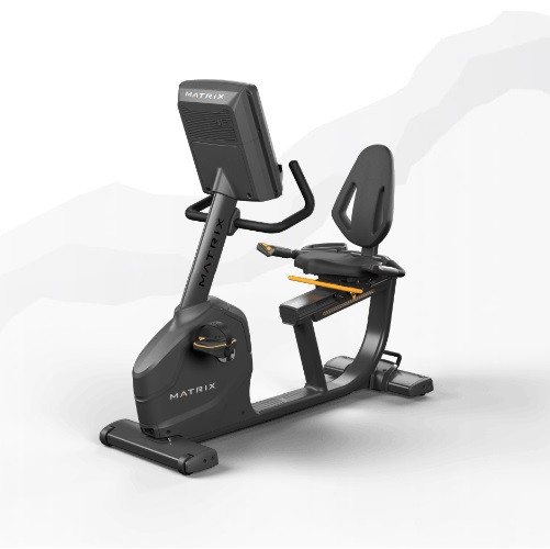 Горизонтальный велотренажер Matrix Endurance. Консоль Touch Base Горизонтальный велотренажер Matrix Endurance. Консоль Touch Base