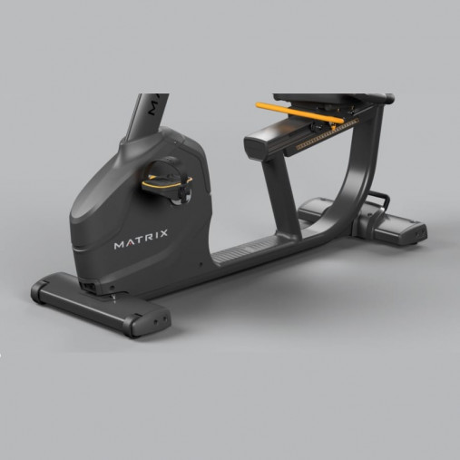 Горизонтальный велотренажер Matrix Endurance. Консоль Touch Base Горизонтальный велотренажер Matrix Endurance. Консоль Touch Base