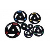 Диск обрезиненный c 3-м хватом Smith Strength 10 кг