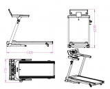 OXYGEN RunUp REVERB Беговая дорожка