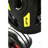 Диск обрезиненный 15 кг черно-желтый AeroFit AFPLC