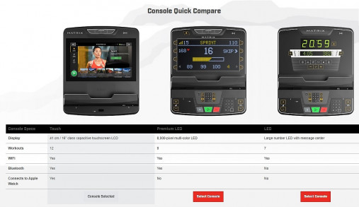 Эллиптический тренажер Matrix Endurance. Консоль Touch Base Эллиптический тренажер Matrix Endurance. Консоль Touch Base