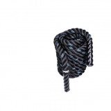 Тренировочный канат LIVEPRO Battle Rope 5 см х 15 м, черный Тренировочный канат LIVEPRO Battle Rope 5 см х 15 м, черный