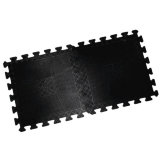Коврик резиновый черный, 40 x 40 см, толщина 20 мм. MB Barbell