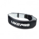 Атлетический пояс LIVEPRO Weightlifting Belt размер L, черный Атлетический пояс LIVEPRO Weightlifting Belt размер L, черный