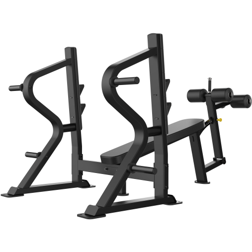 Олимпийская скамья с отрицательным наклоном для жима AeroFit Impulse SL7030