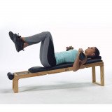 Универсальная скамья NOHrD TriaTrainer, орех / нат. кожа