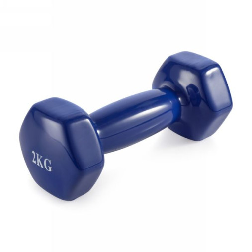 Пара гантелей в виниловой оболочке 2 кг VictoryFit VF-DV020 Пара гантелей в виниловой оболочке 2 кг VictoryFit VF-DV020