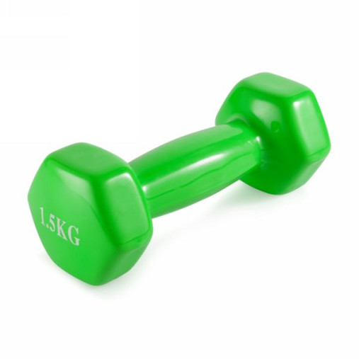 Пара гантелей в виниловой оболочке 1,5 кг VictoryFit VF-DV015 Пара гантелей в виниловой оболочке 1,5 кг VictoryFit VF-DV015