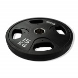 Диск олимпийский обрезиненный черный 15 кг BRONZE GYM Диск олимпийский обрезиненный черный 15 кг BRONZE GYM