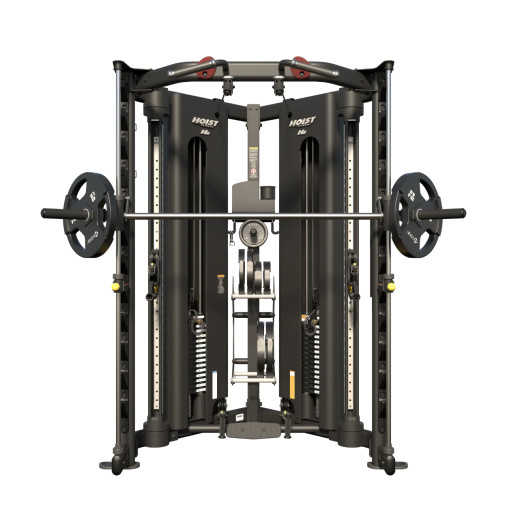 Домашний комплекс для функциональных тренировок HOIST H-8, черный матовый, стек 68 кг х 2 Домашний комплекс для функциональных тренировок HOIST H-8, черный матовый, стек 68 кг х 2