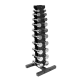 Набор хромированных гантелей BRONZE GYM 1-10 кг (10 пар)
