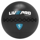 Медбол LIVEPRO Wall Ball PRO 4 кг, черный/синий Медбол LIVEPRO Wall Ball PRO 4 кг, черный/синий