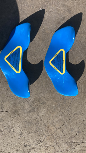 Накладка на гриф PERFORM BETTER Manta Ray синий Накладка на гриф PERFORM BETTER Manta Ray синий