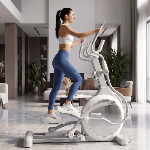 Эллиптический тренажер UNIX Fit MV-850 (автонаклон / Auto Incline) зеркальный Эллиптический тренажер UNIX Fit MV-850 (автонаклон / Auto Incline) зеркальный